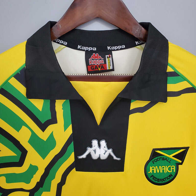 Cheap 1998 Jamaica Away kit yellow