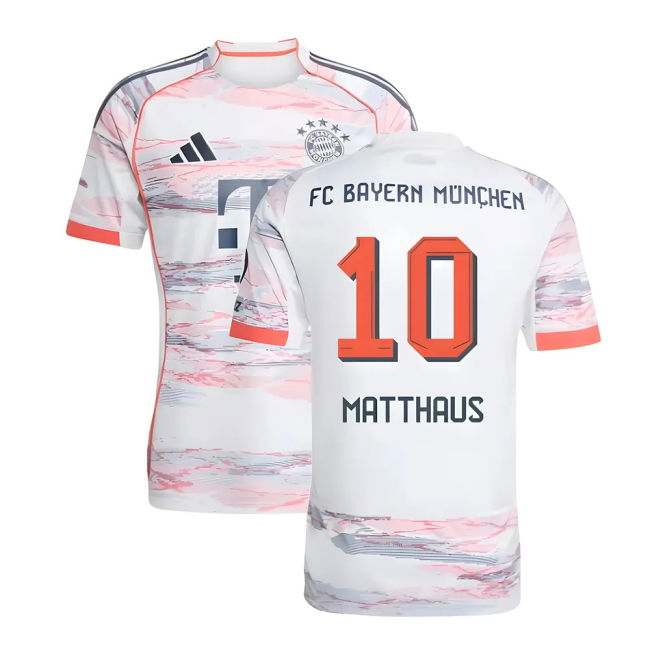 2025-2026 Bayern Munich Away Shirt (Matthaus 10) Durable Stitching