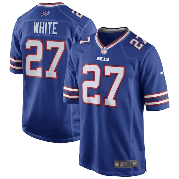 None White Buffalo Game Jersey - Royal | NFL Player Jersey | NFL Footb