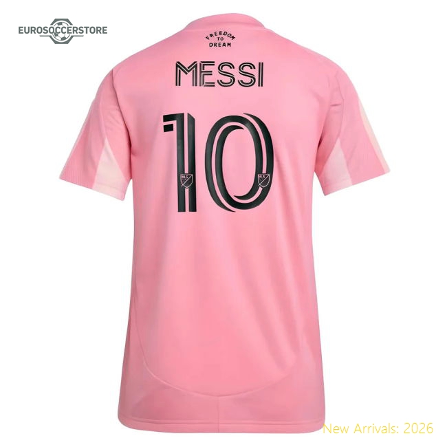 2025-2026 Inter Miami Home Fan Version Womens 2026 Inter Shirt