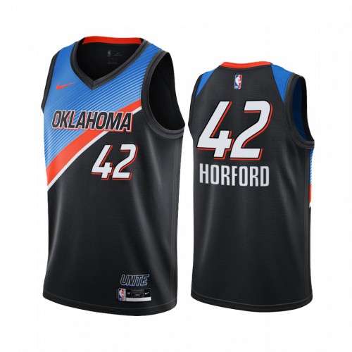 Nike Clippers Black City Thunder #42 Jersey - Discounted Quality