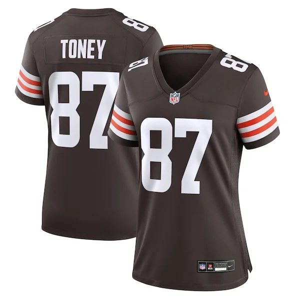 None Kadarius Toney Game Jersey - Brown | NFL Player Jersey | NFL Foot