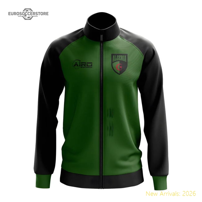 Premium-grade Algeria National Team Concept Football Track Jacket (