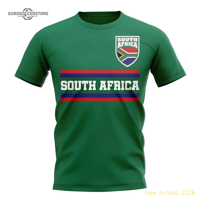 South Africa Core Football Country T-shirt (green) - Reasonable Price