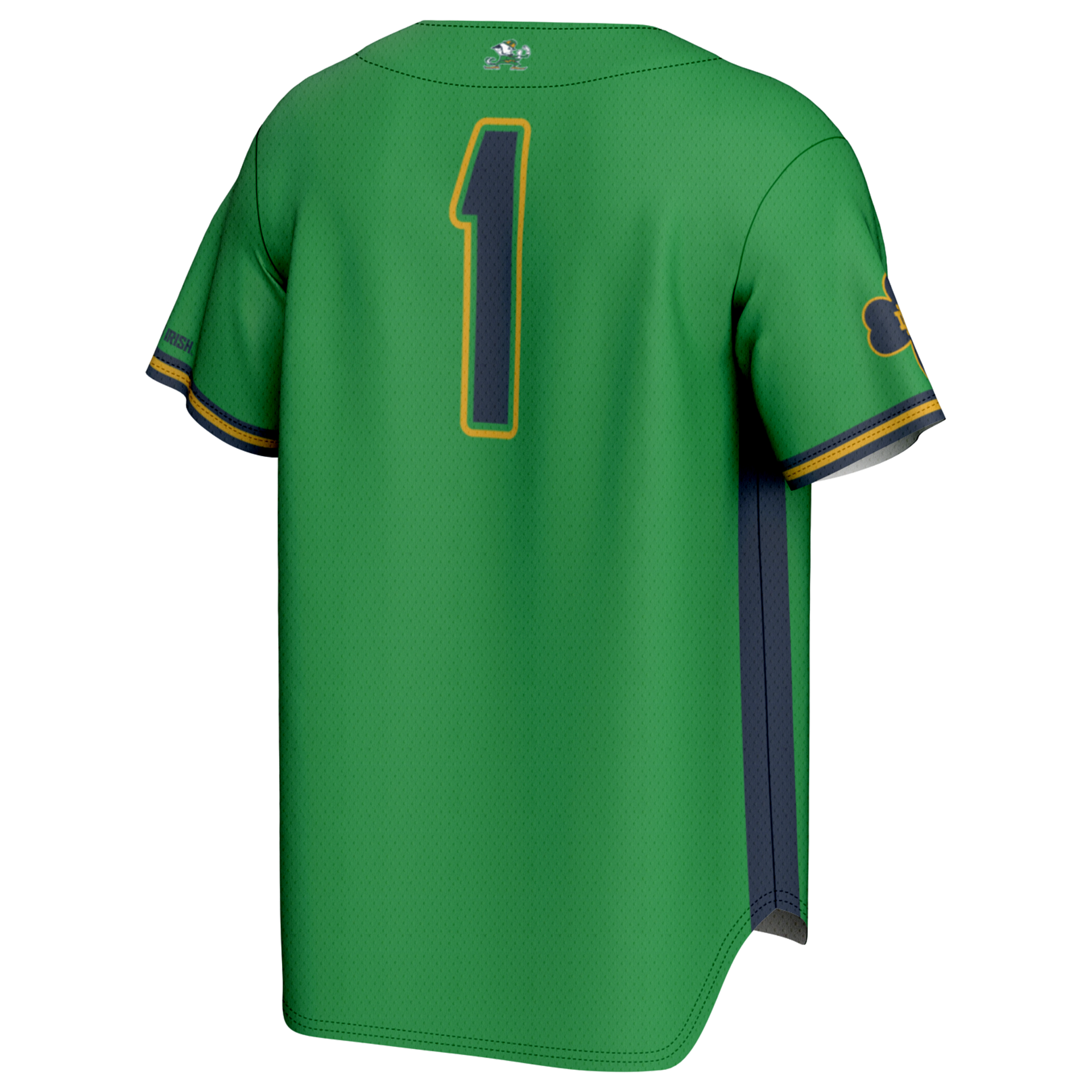[NJP] Notre Dame Fighting Irish GameDay Greats Youth Lightweight Baseball Jersey - Green