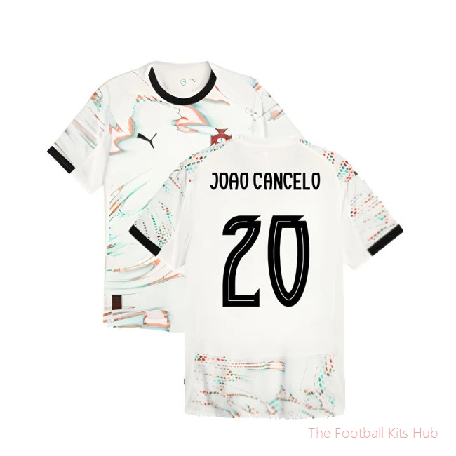 [LK] 2025/26 Portugal Away Authentic Jersey (Joao Cancelo 20) Jersey
