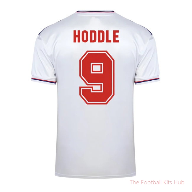 Score Draw England World Cup 1982 Home Shirt (Hoddle 9)