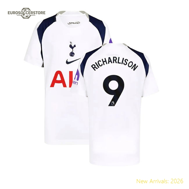 Football Team Kids Richarlison Comfortable Jersey Aeroready