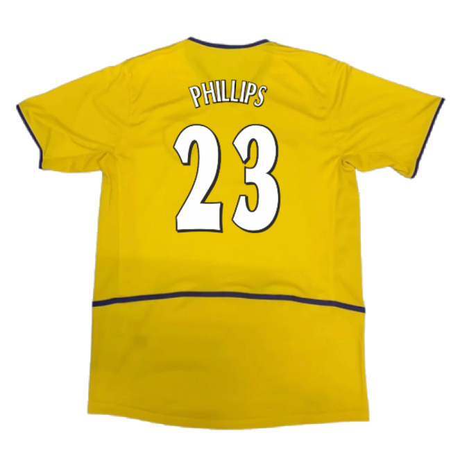 Reasonable Price 2002-2003 Leeds Away Official Shirt Flexible #97005
