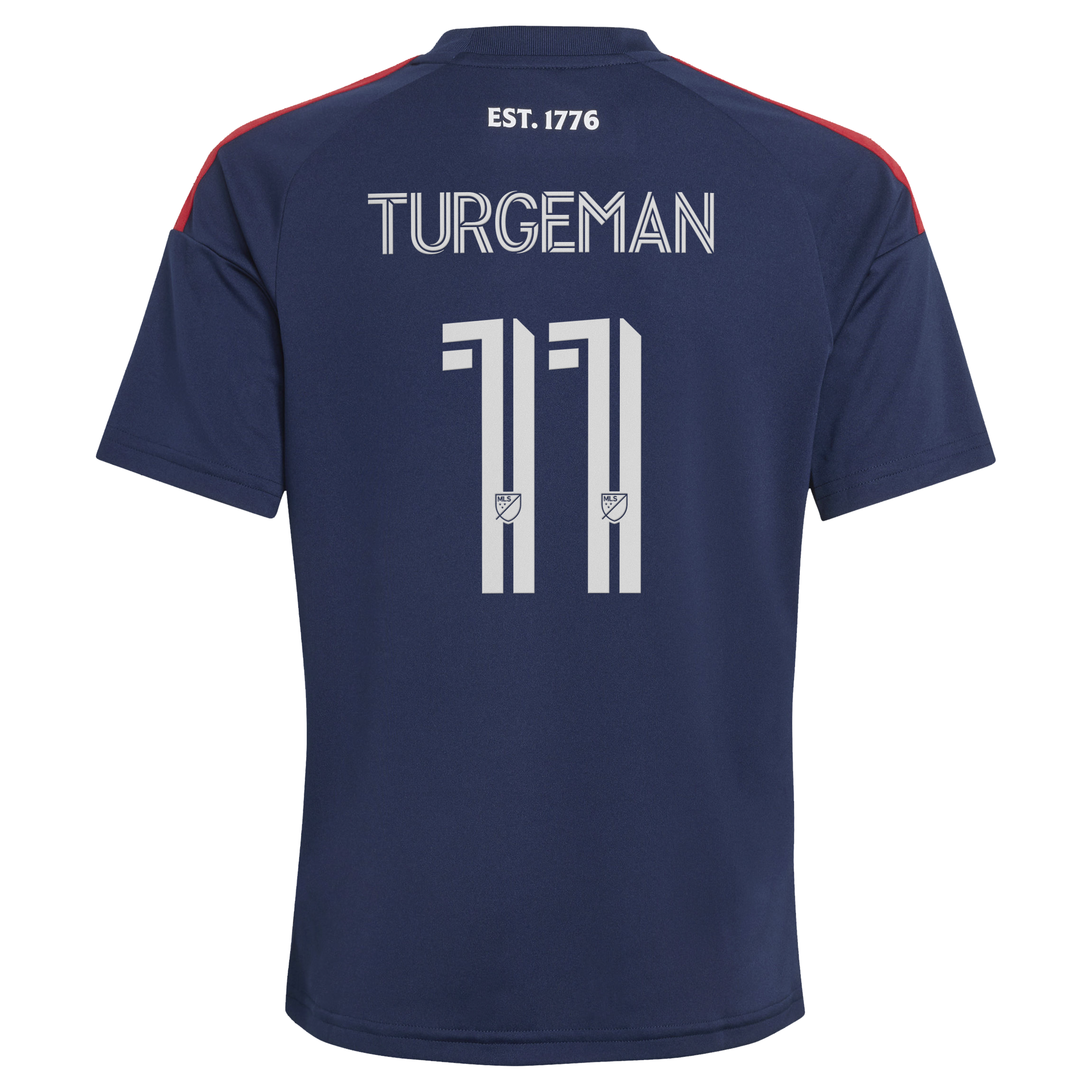 [SJH] Dor Turgeman New England Revolution Youth 2026 Independence Day Replica Jersey - Blue