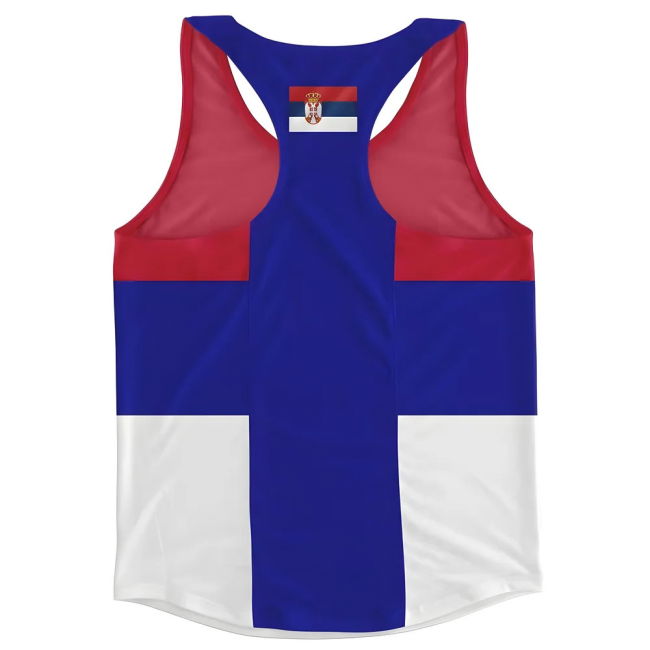 Running Vests Serbia Jersey - Adult