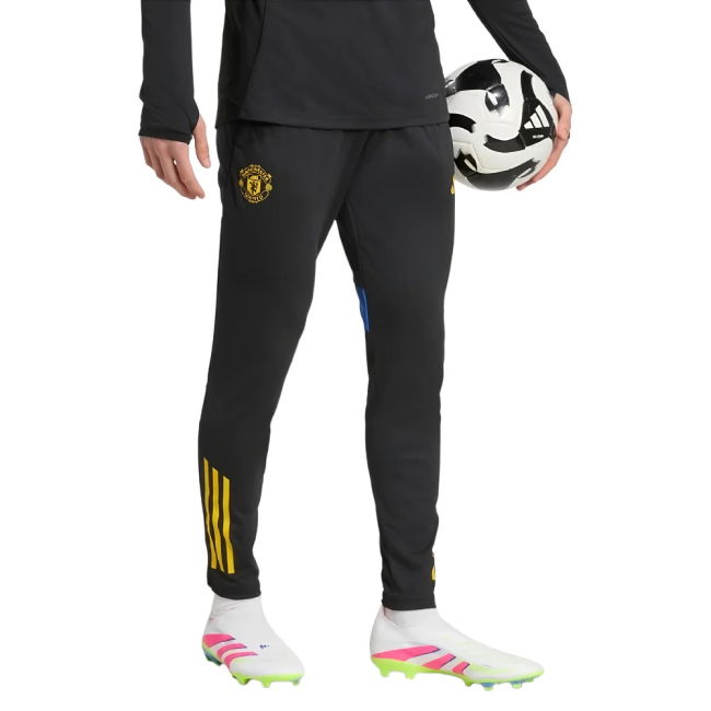 2025-2026 Man Utd EU Training Pants (Black)