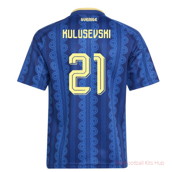 [EFS] 2026/27 Sweden Away Shirt (Kids) (Kulusevski 21)
