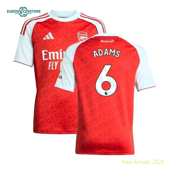 Kid-approved Kids Arsenal Adams Jersey 2025-2026 Flexible