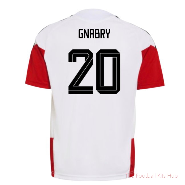 [LK] 2026/27 Germany Training Jersey (White) - Kids (Gnabry 20)