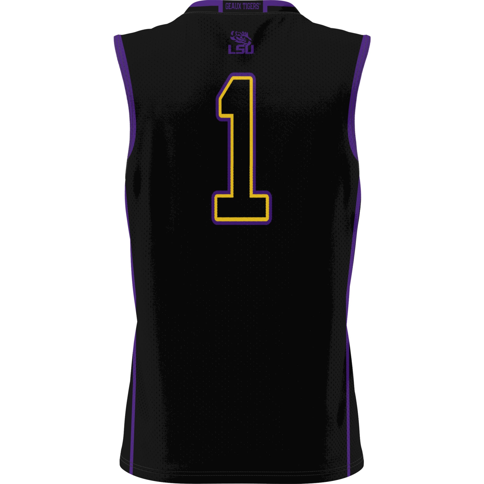 [NJP] LSU Tigers GameDay Greats Lightweight Basketball Jersey - Black