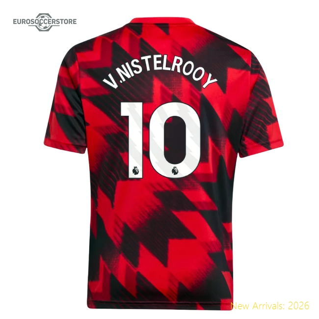 2025-2026 Man Utd Kids Kid-approved Jersey V.nistelrooy Fabric