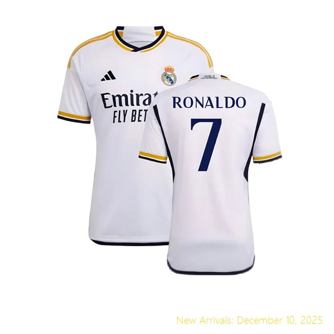 2023-2024 Real Madrid RM Top Grade Home Shirt (Ronaldo 7) - Discounted