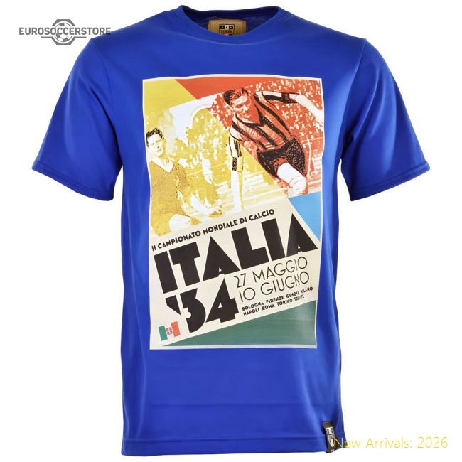 Italy 1934 Jersey Football Fan Apparel