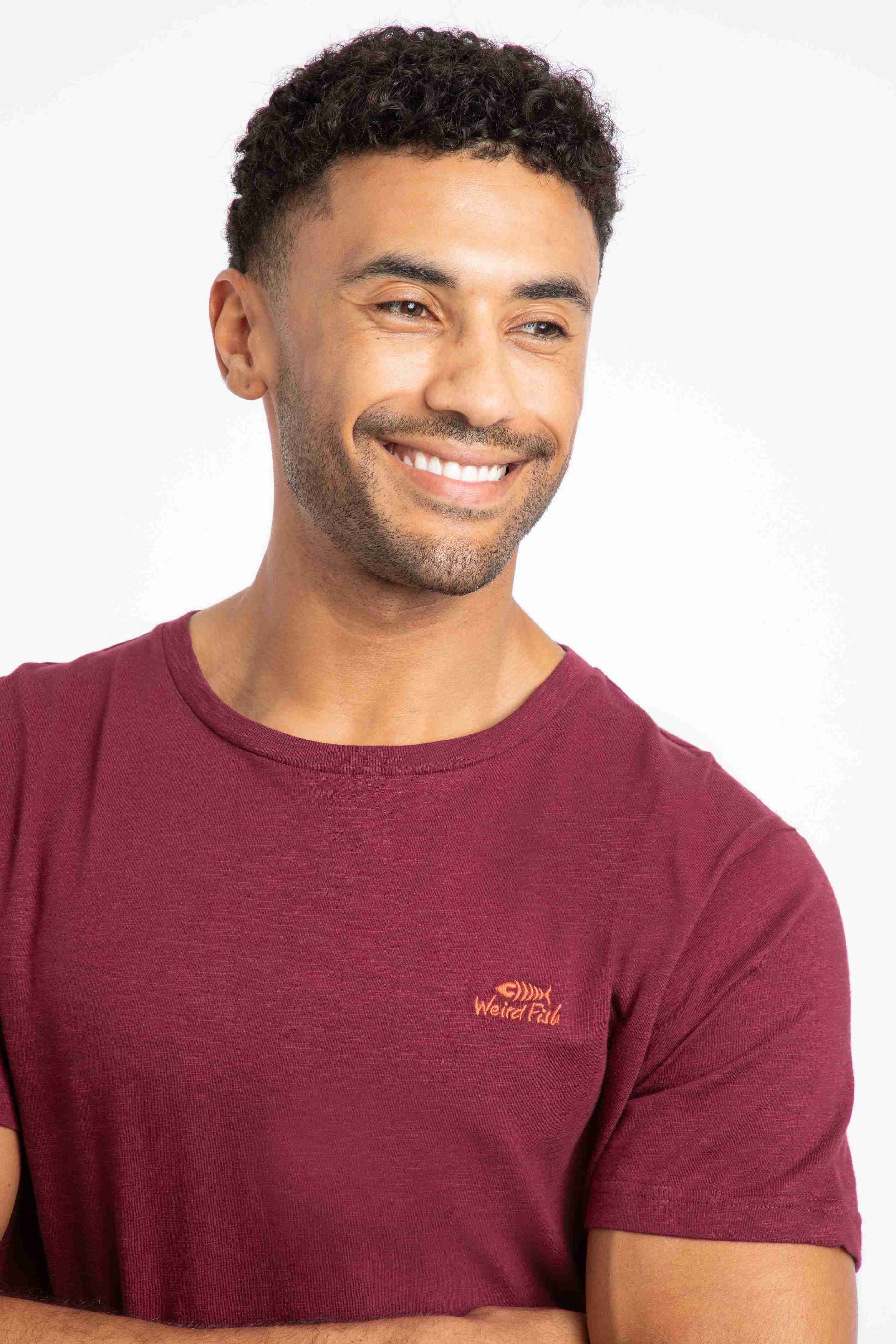 Fished Branded T-Shirt Antique Cherry