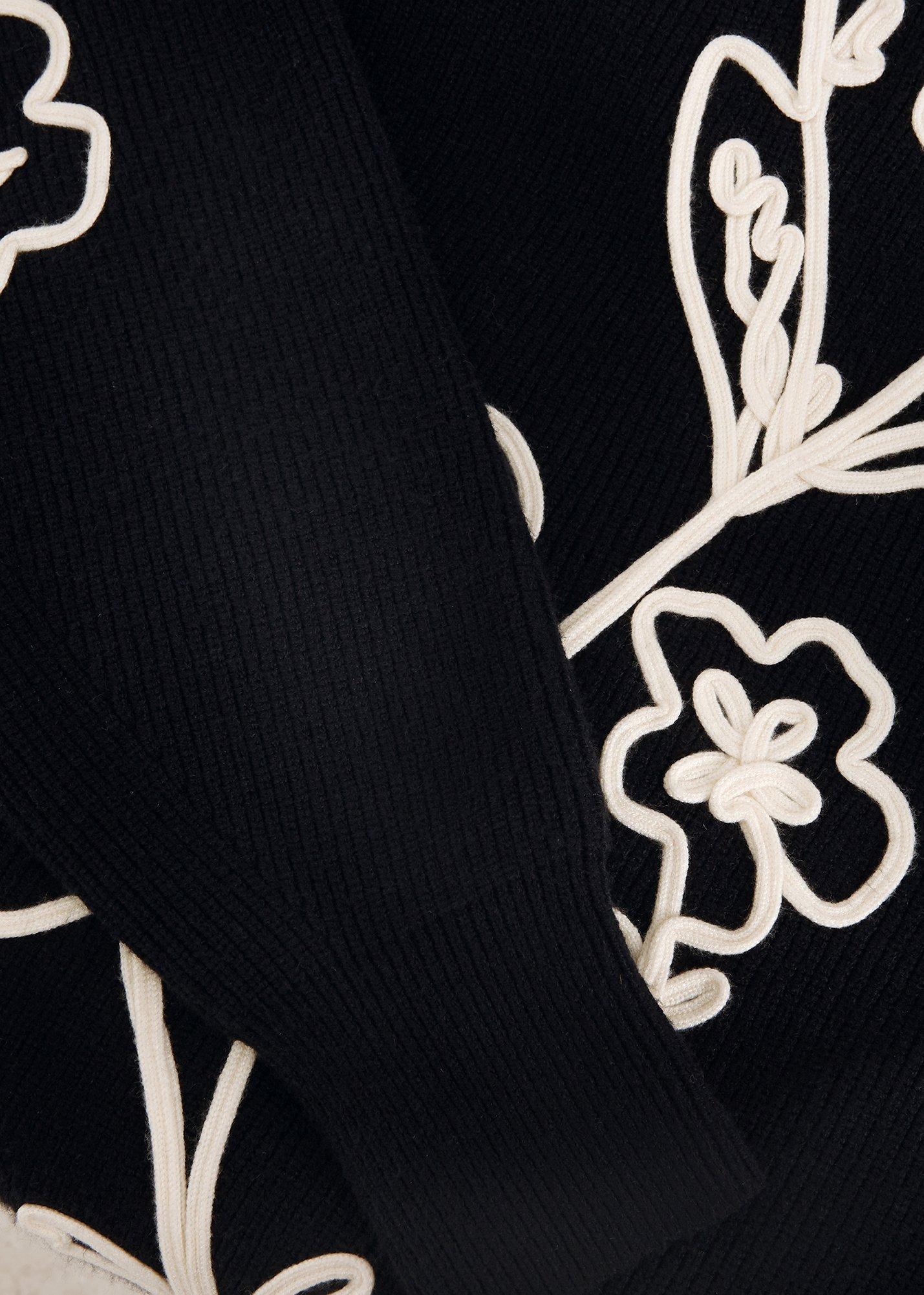 Rosa Jumper Dress With Applique Detail