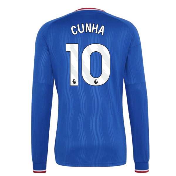 [DDJ] 2026 2027 Man Utd Long Sleeve Shirt Away Apparel (Kids) (Cunha 10)