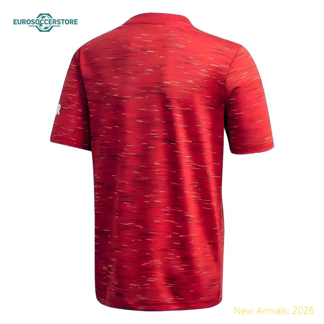 Durable Man Utd Kids Jersey 2020-2021 Kids-safe Technology