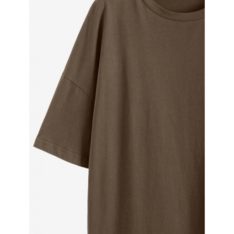 Sketch Women Print Drop Shoulder T Shirt OC7768