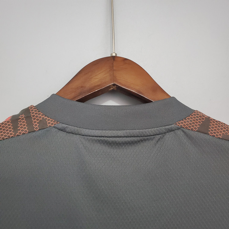 CR Flamengo Soccer Shirt Jersey 21-22 Black Training Football Shirt -