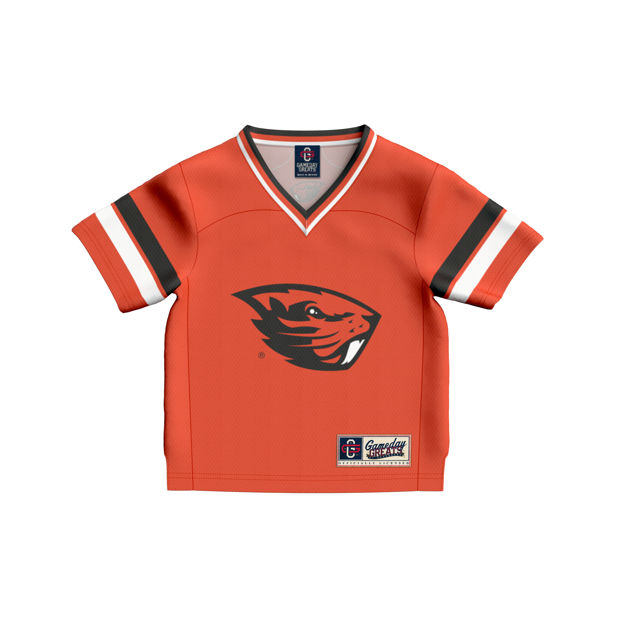 #1 Oregon State Beavers GameDay Greats Toddler Collegiate Football Fashion Jersey - Orange