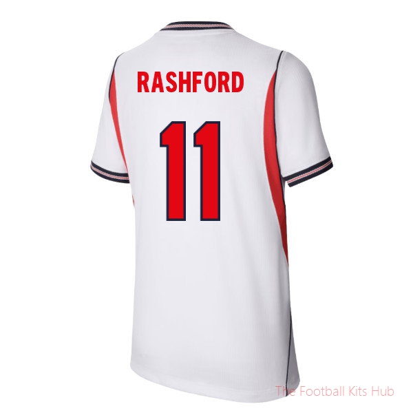 2026-2027 England Home Shirt (Kids) (Rashford 11)