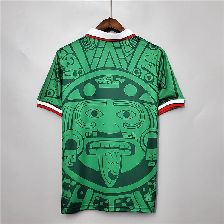 MEXICO RETRO SHIRT 1998 HOME SOCCER JERSEY FOOTBALL SHIRT - Official