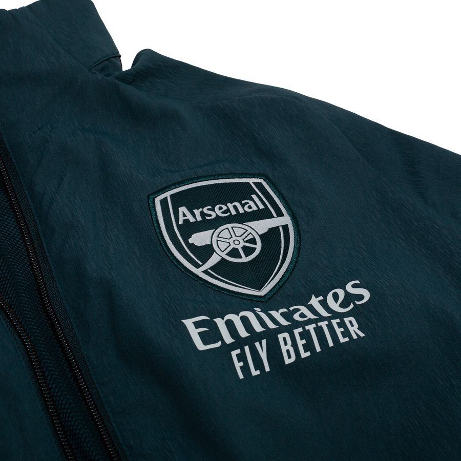 Arsenal Training Travel Jacket Presentation Tiro 25 Aurora Ivy