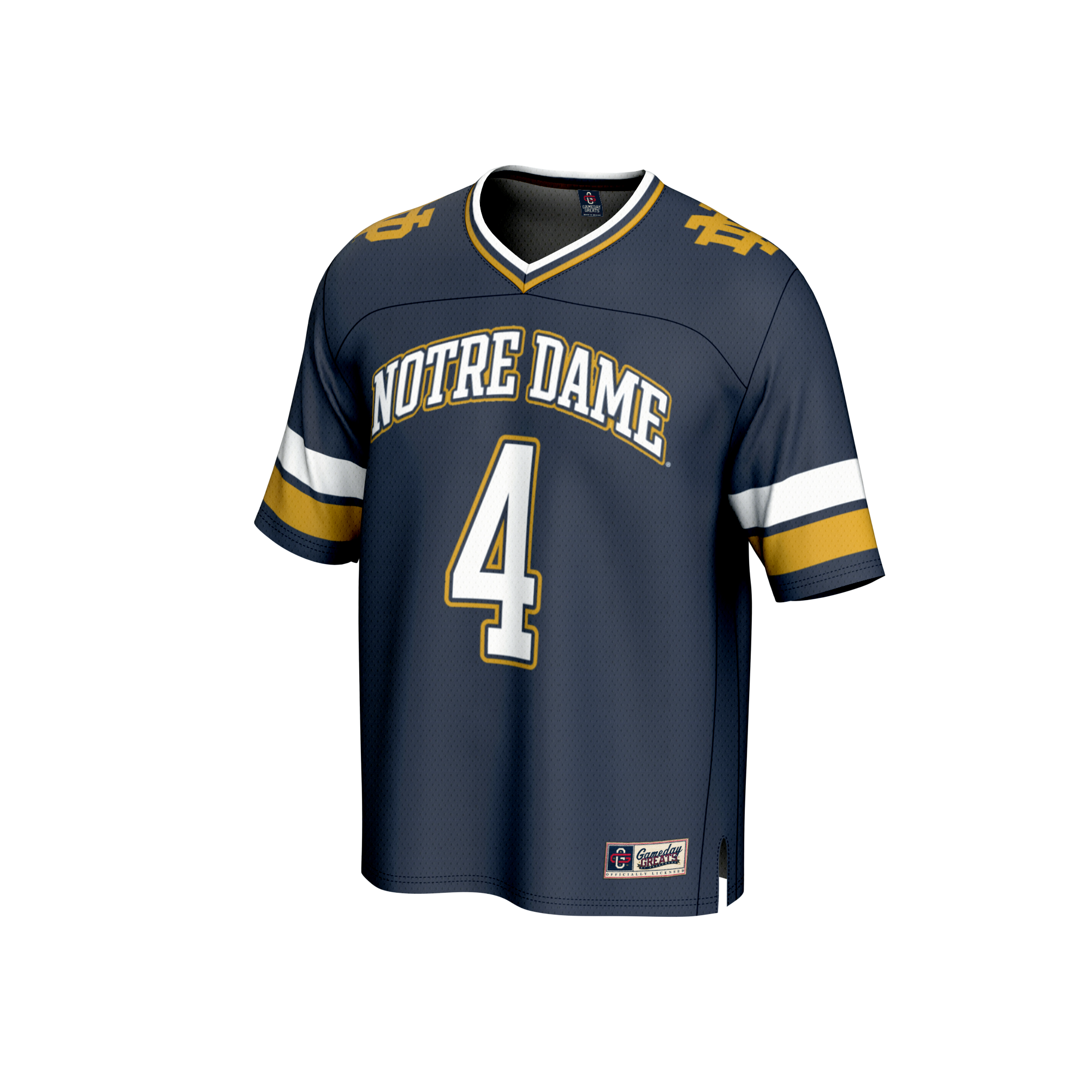[DDG] Jeremiyah Love Notre Dame Fighting Irish GameDay Greats Youth Football Fashion Jersey - Navy