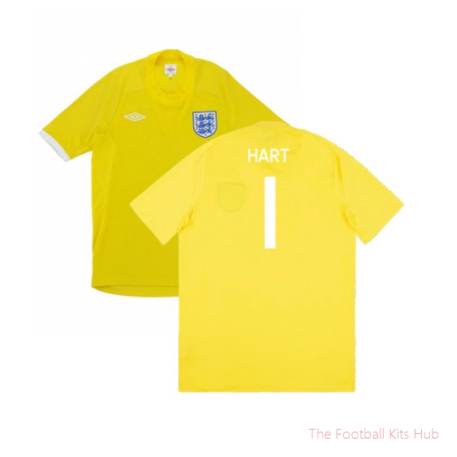 England 2010-11 GK Away Shirt (XXXL) (Very Good) (HART 1)