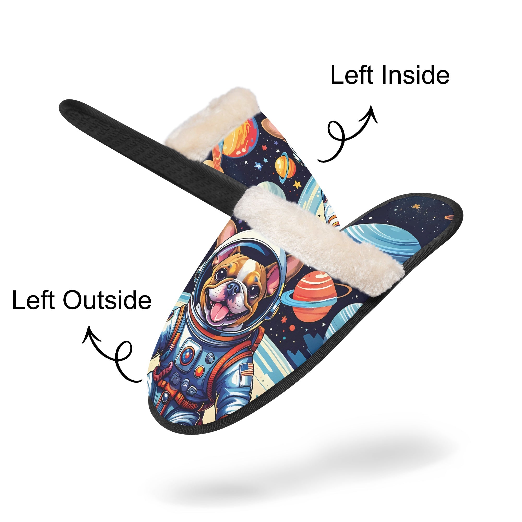 Cobalt - Dog Owner Cozy Winter Slippers Everyday Use | Stylish Look