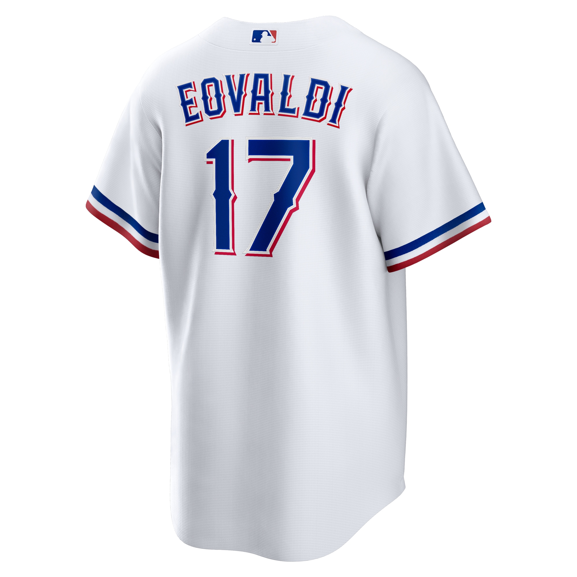[JED] Nathan Eovaldi Texas Rangers Home Replica Player Jersey - White