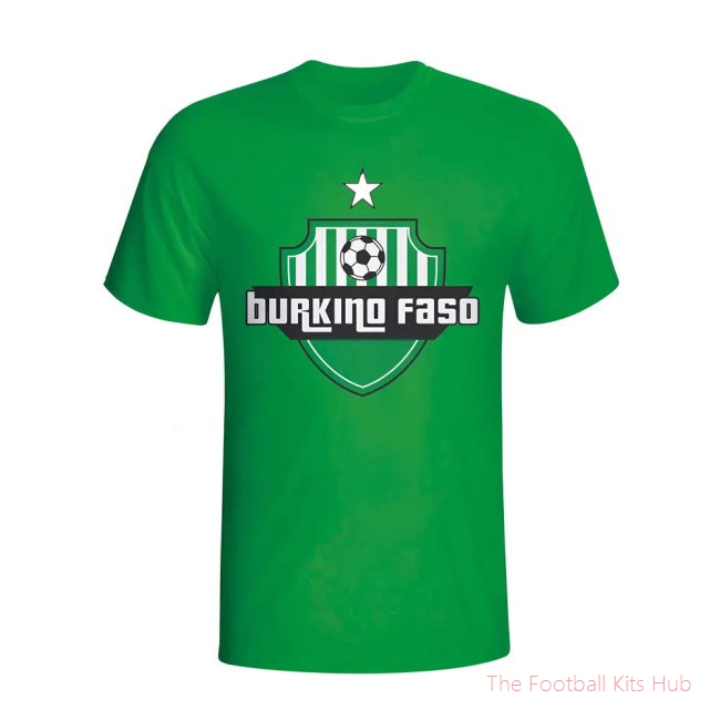 Burkino Faso Country Logo T-shirt (green)