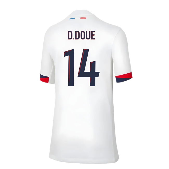 2024-2025 PSG Away Shirt (Kids) (D.Doue 14)