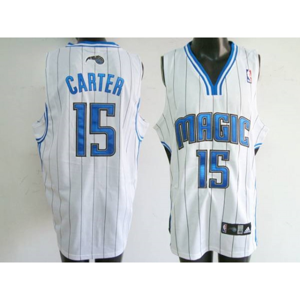 Performance Professional Men's Magic #15 Vince White Basketball Jersey