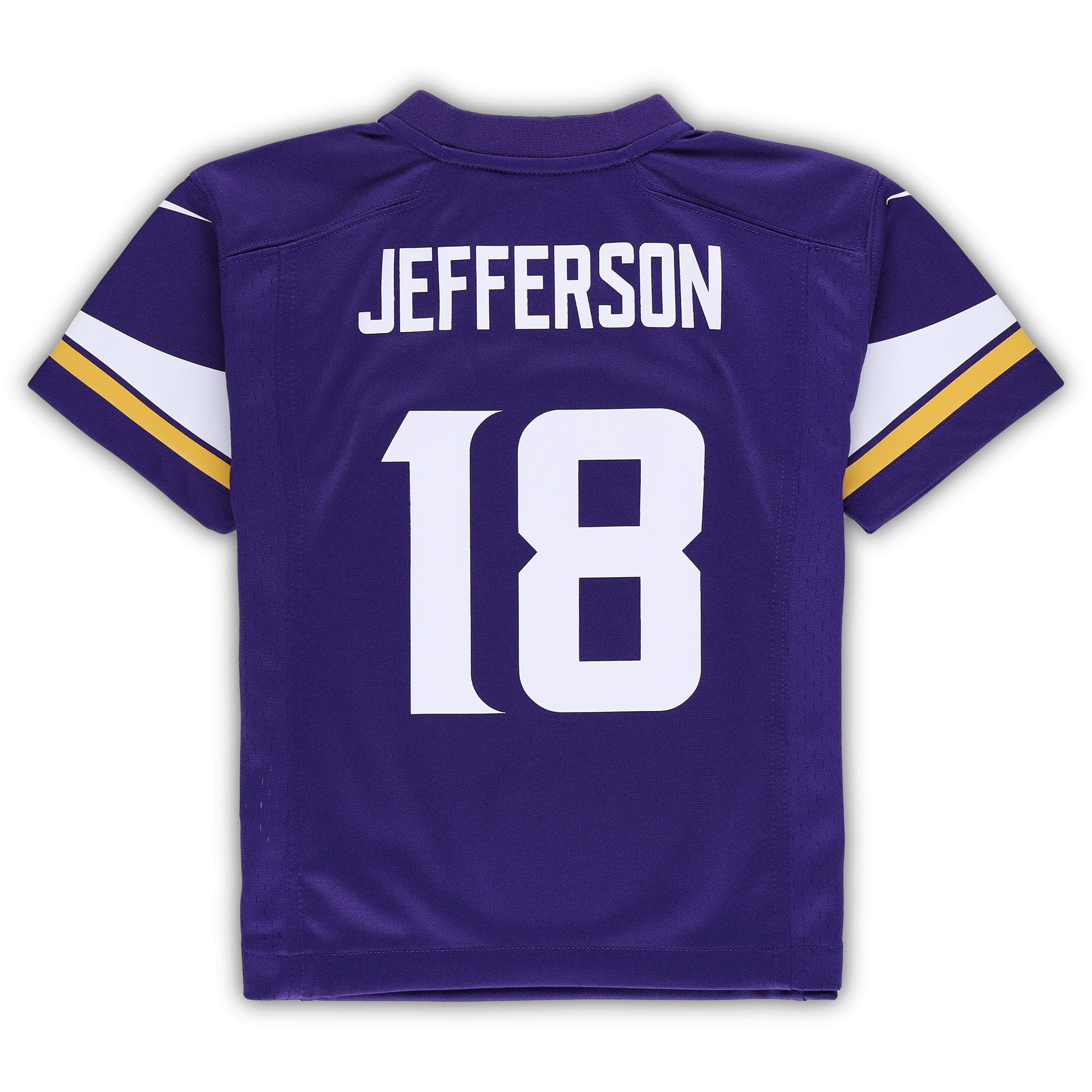 [ESK] Justin Jefferson #18 Minnesota Vikings Preschool Game Jersey - Purple