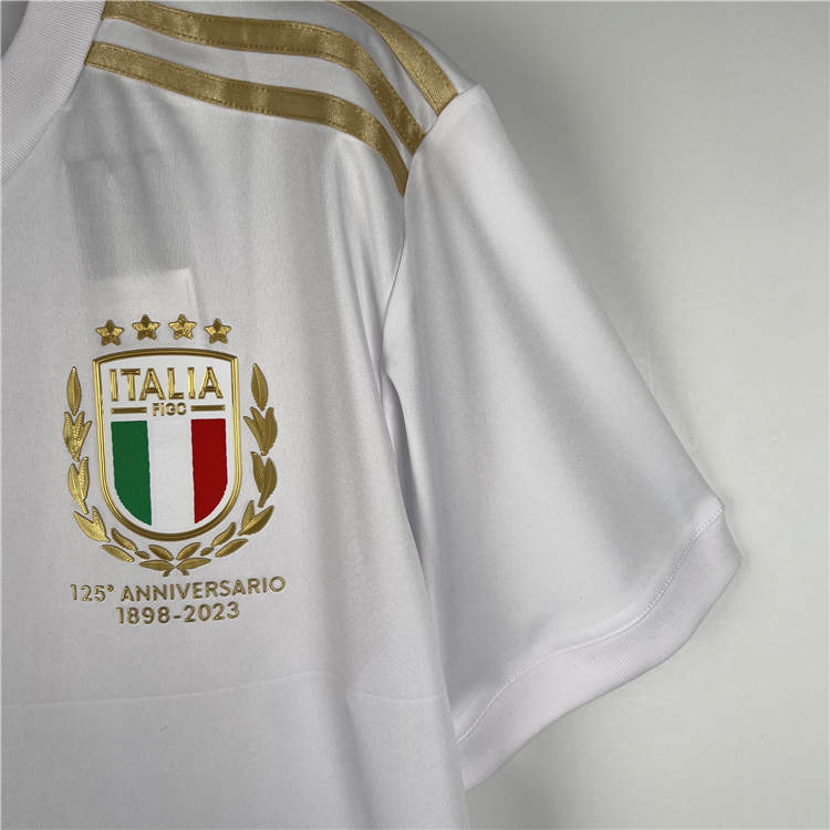Licensed Official 2023 Italy 125th Anniversary Football Shirt