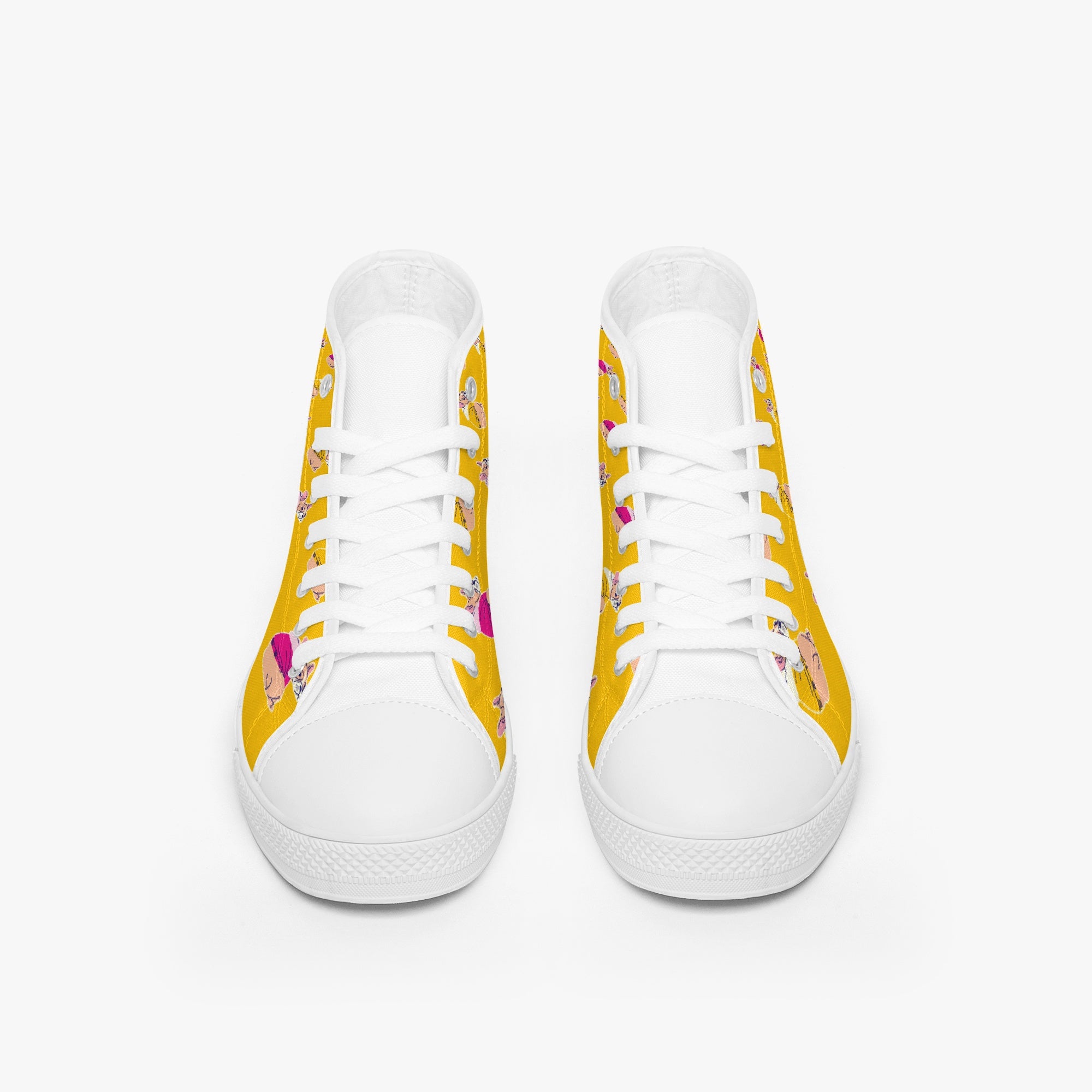 Papi - Classic High-Top Canvas Shoes