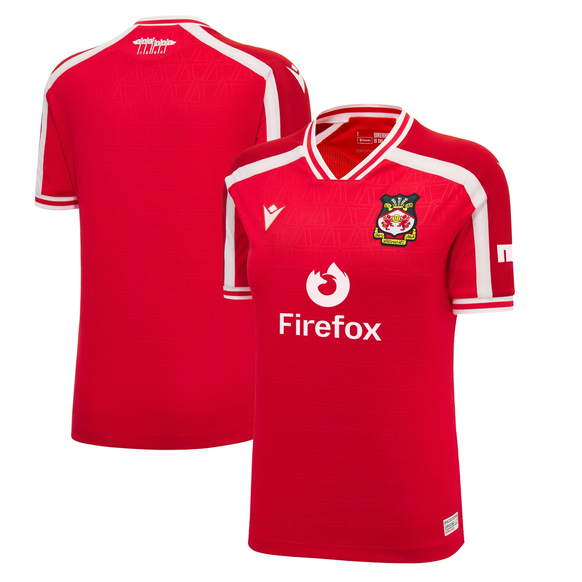 [JED] Youth Wrexham Women's 2026/27 Home Replica Jersey - Red