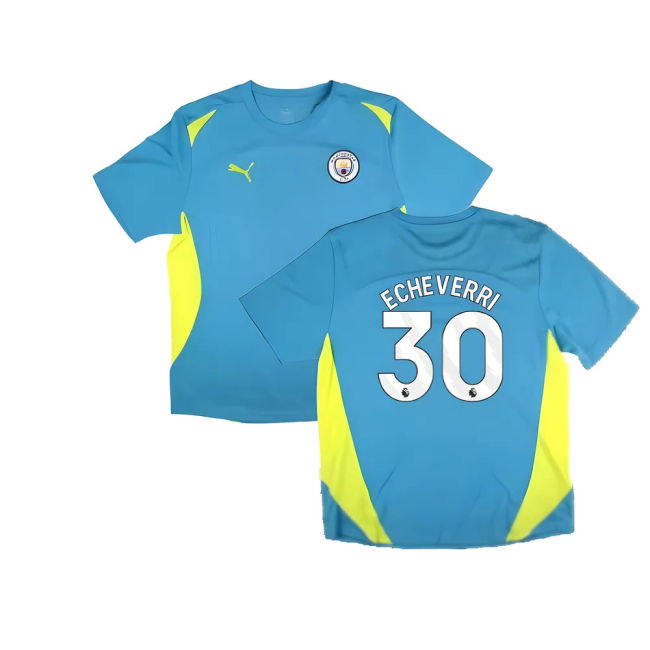 2024-20 Man City Training Jersey Echeverri #30 Edition L M S
