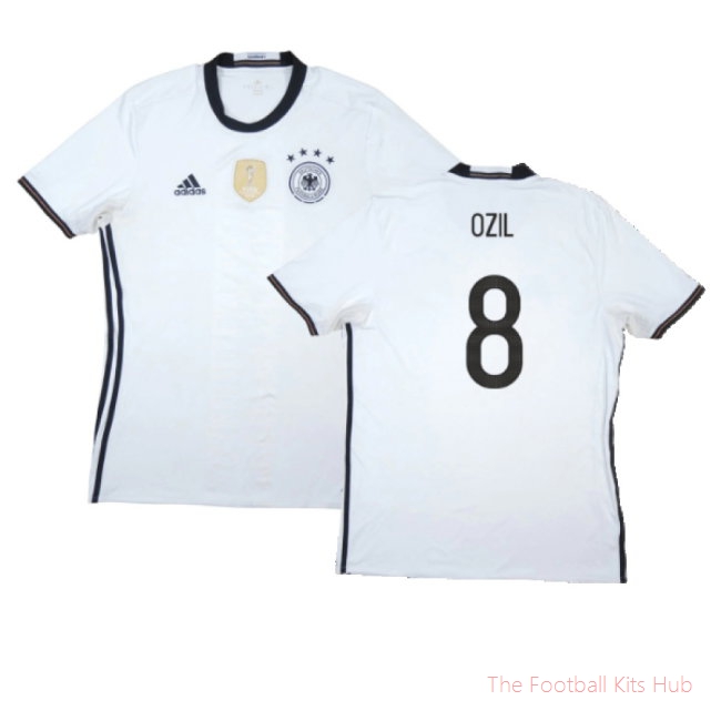 Germany 2016-17 Home Shirt (Excellent) (Ozil 8)