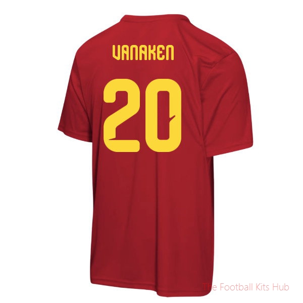 Supporters Belgium 2026 World Cup T-Shirt (Kids) (Vanaken 20)