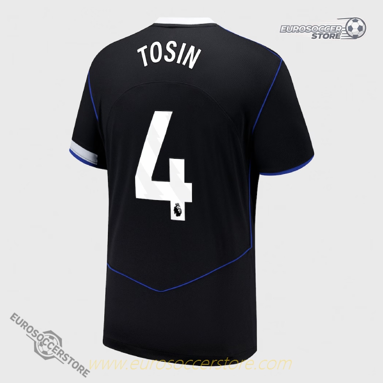 Chelsea 25-26 Third Jersey with TOSIN 4 Printing