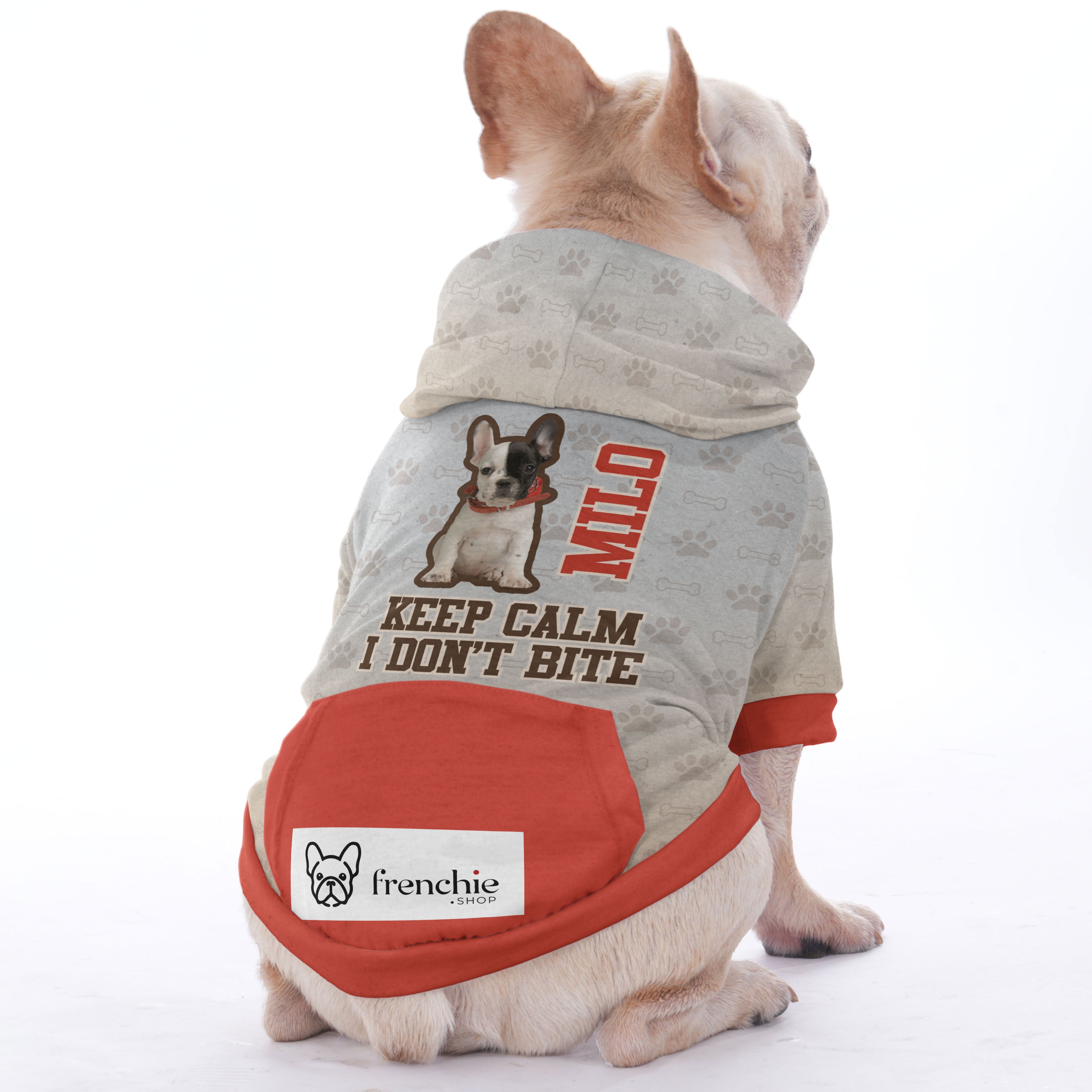 Lifestyle-Driven Custom French Bulldog Hoodies With Your Dog's Pictur...