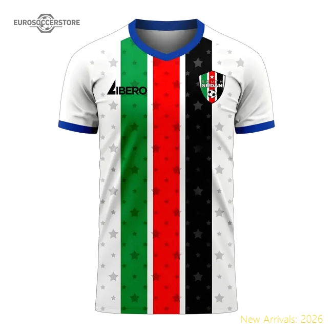 S Sudan Female 2025 Home Jersey Shirt Football Fan Apparel